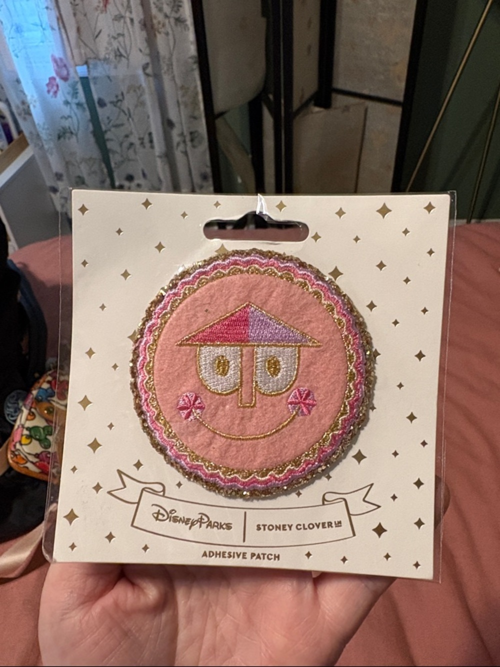 Disney Parks Pink & Gold Ice Cream Patch Set - Picture 3 of 4